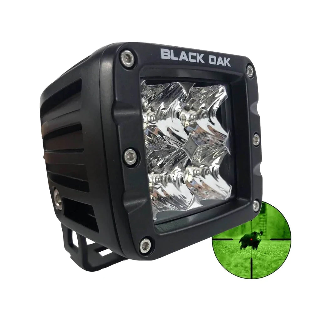 Black Oak Pro Series Infrared 2 850nm Flood Pod Light Black