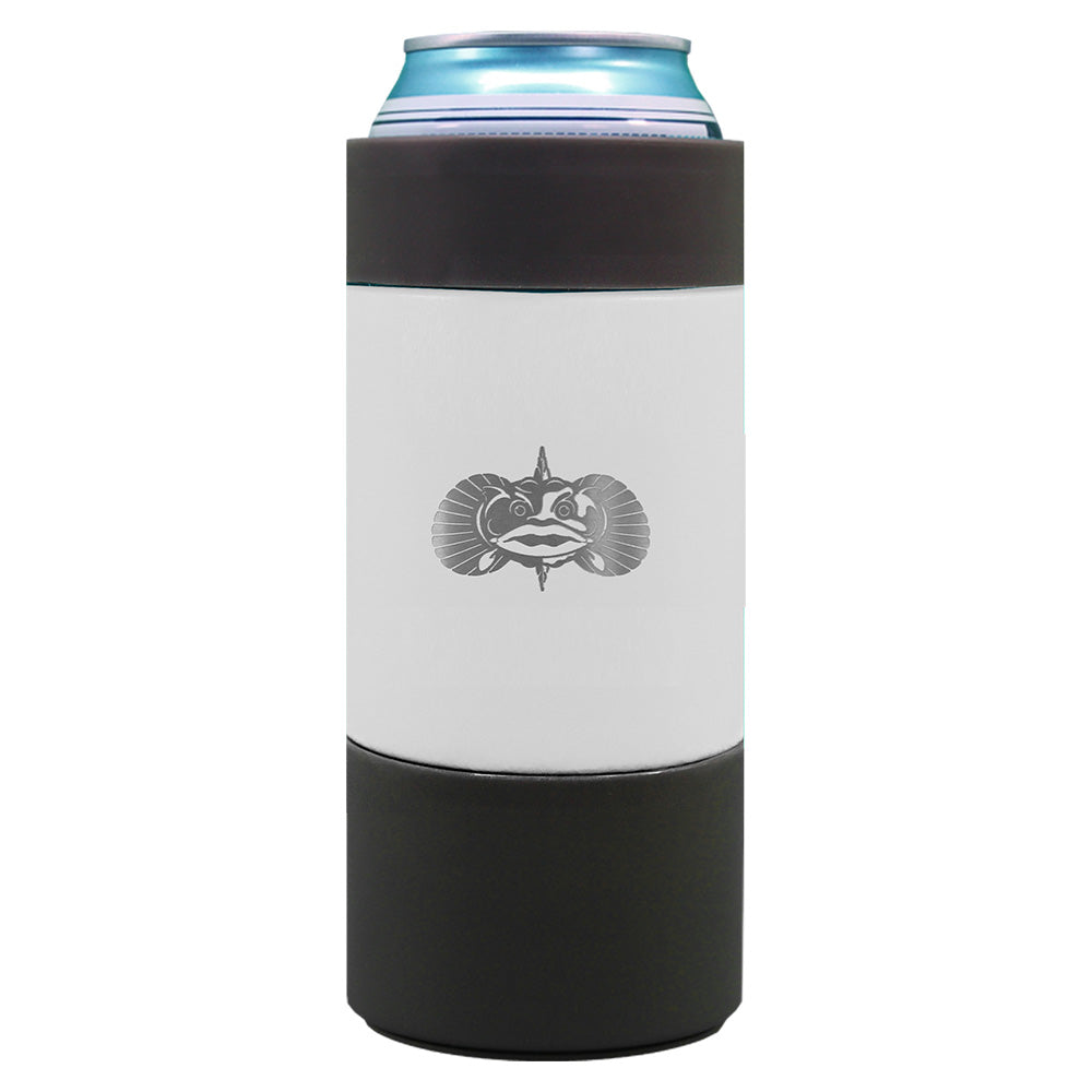 Toadfish Insulated Stainless Steel Non-Tipping Can Cooler PINK with ADAPTER
