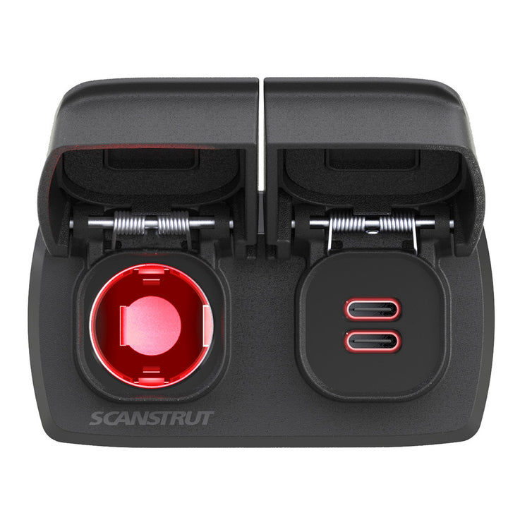 Scanstrut Flip Pro Multi - Dual USB-C  12V Power Socket