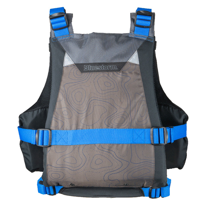 Bluestorm Motive Kayak Fishing Vest - Deep Blue - S/M