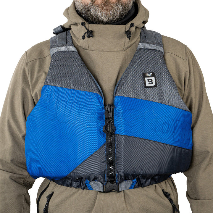 Bluestorm Drift Adult Universal Paddling Vest - Deep Blue