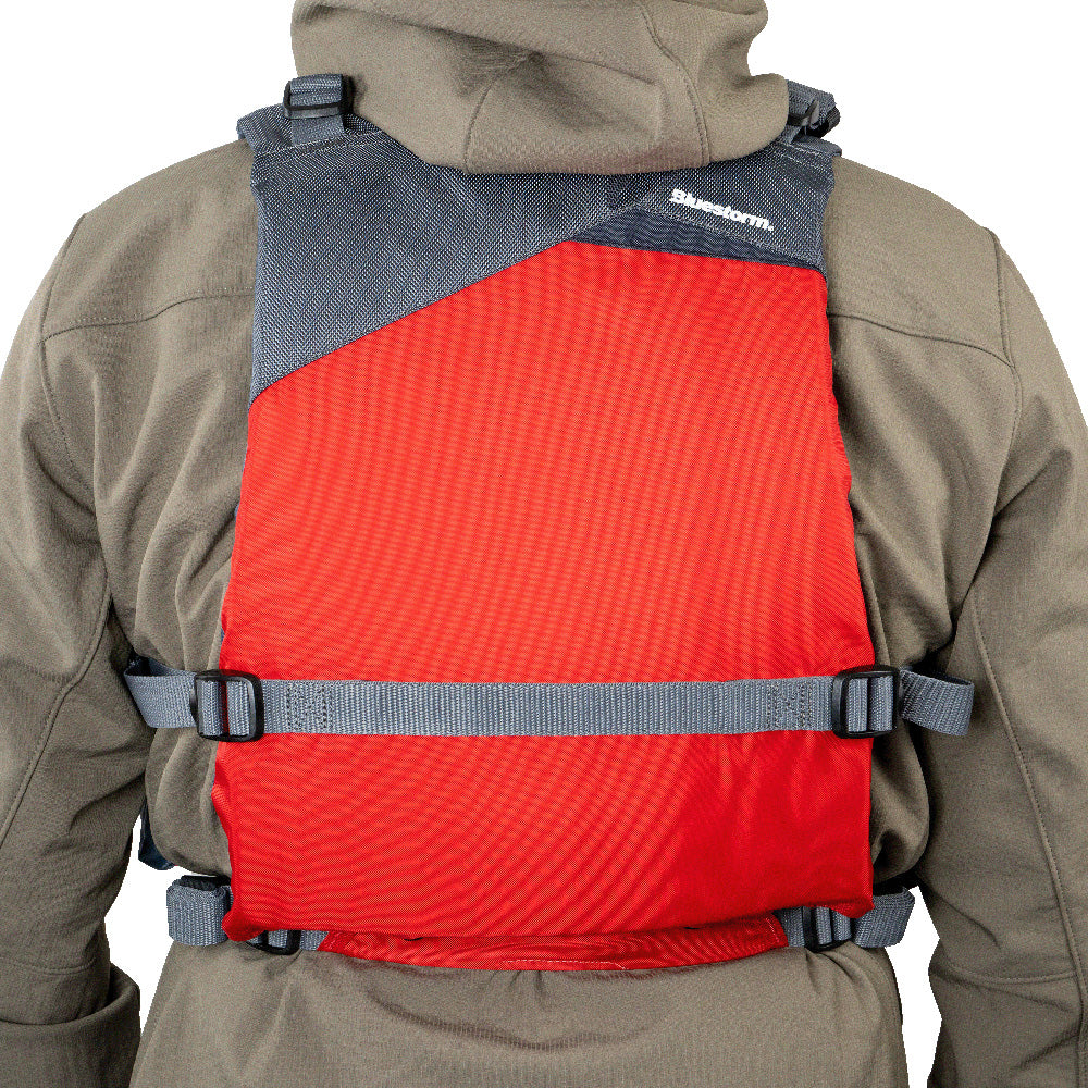 Bluestorm Drift Adult Universal Paddling Vest - Nitro Red