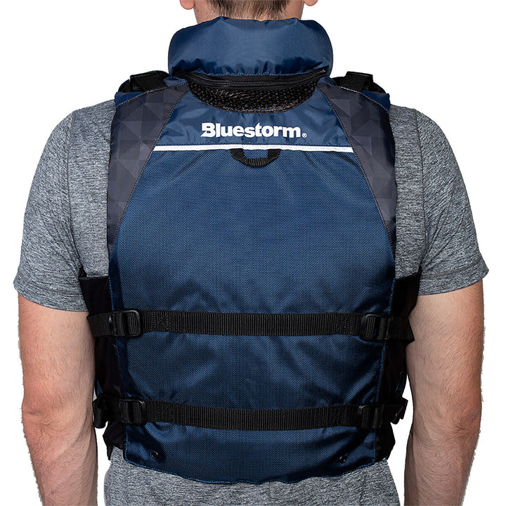 Bluestorm Classic Adult Fishing Life Jacket - Deep Blue - 2XL/3XL