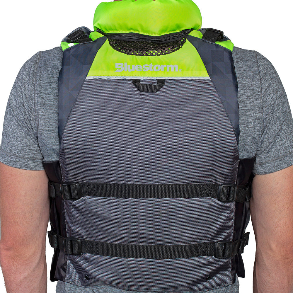 Bluestorm Classic Adult Fishing Life Jacket - Hi-Vis - 2XL/3XL