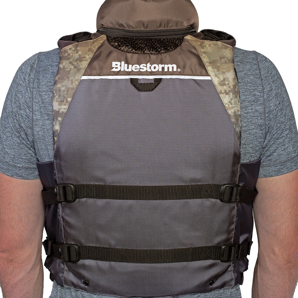 Bluestorm Classic Adult Fishing Life Jacket - Legendary Driftwood - S/M