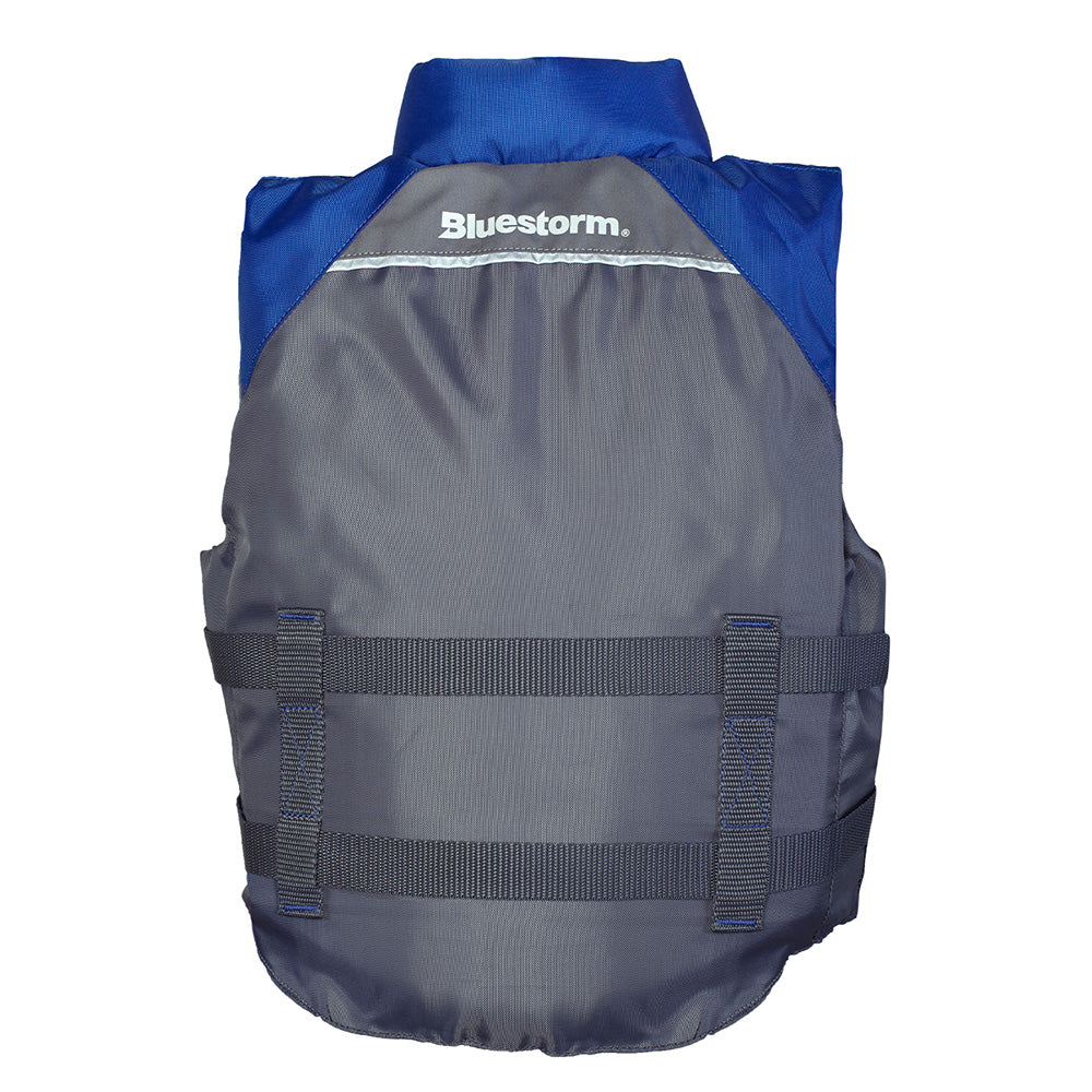 Bluestorm Classic Youth Fishing Life Jacket - Deep Blue