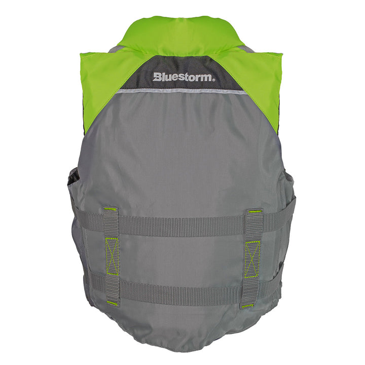 Bluestorm Classic Youth Fishing Life Jacket - Hi-Vis