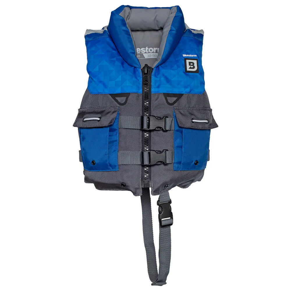 Bluestorm Classic Child Fishing Life Jacket - Deep Blue