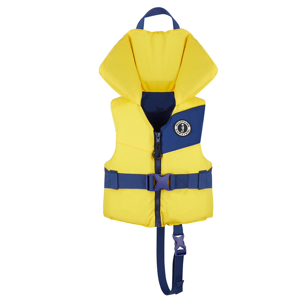 Mustang Lil' Legends Child Foam Vest - Yellow/Navy