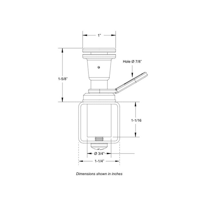 TACO Pontoon Fender Lock