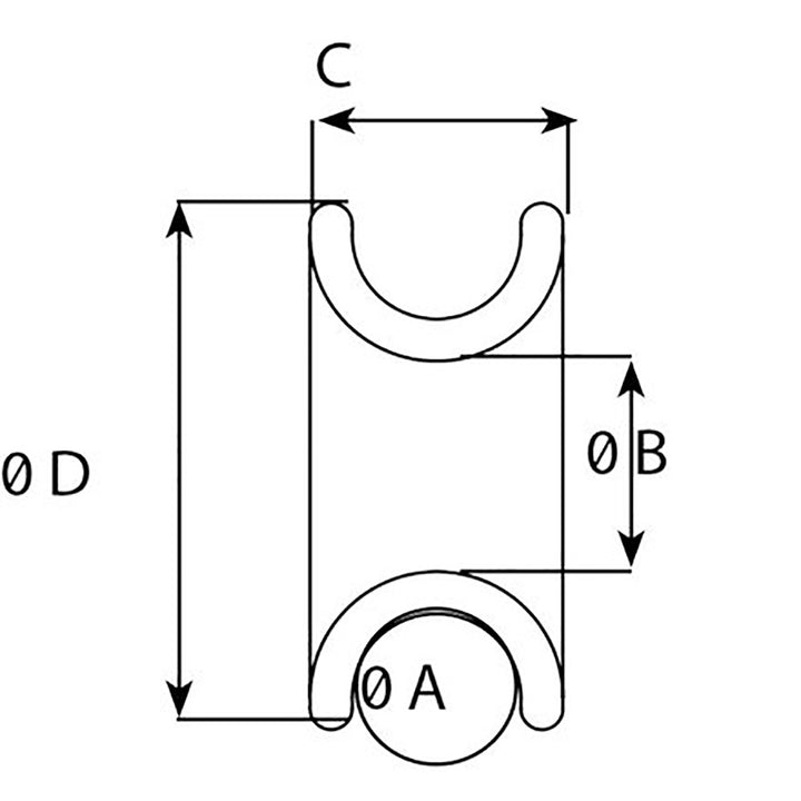 Wichard FRX10 Friction Ring - 10mm (25/64")