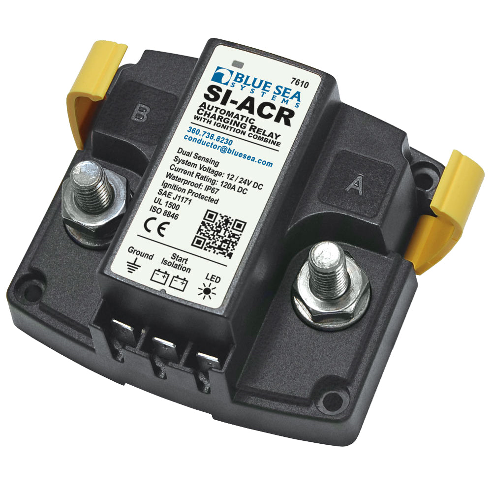 Blue Sea 7610 120 Amp SI-Series Automatic Charging Relay