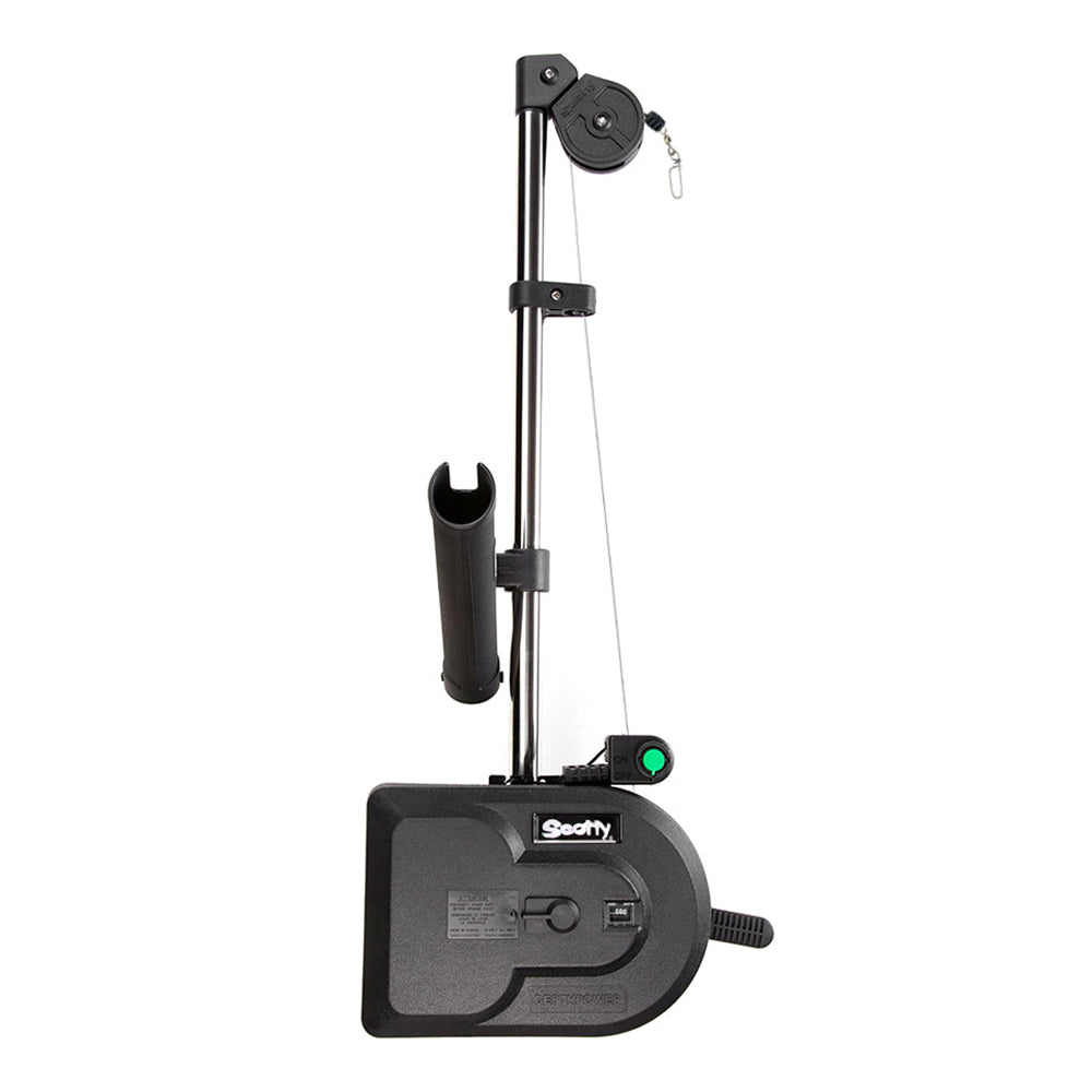 Scotty 1101 Depthpower 30" Electric Downrigger w/Rod Holder & Swivel Base