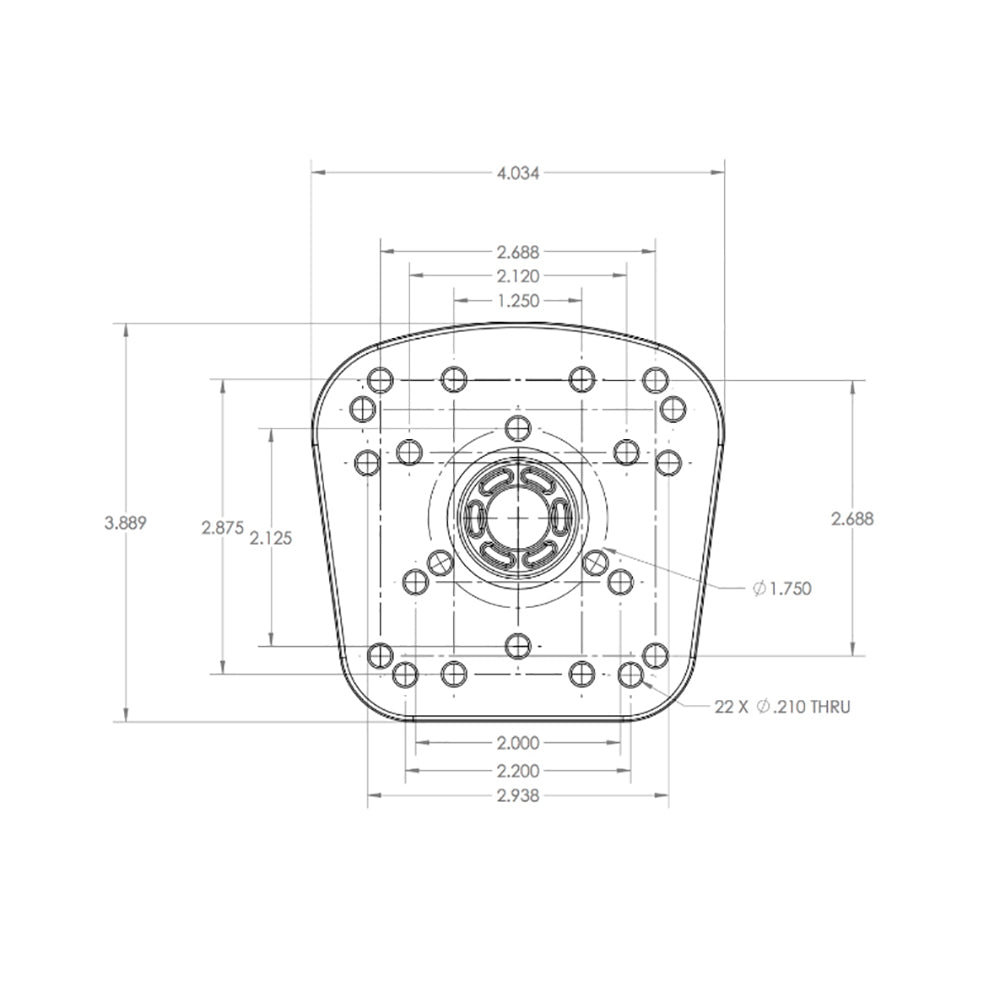 Scotty - 272 Swivel Fishfinder Post Bracket