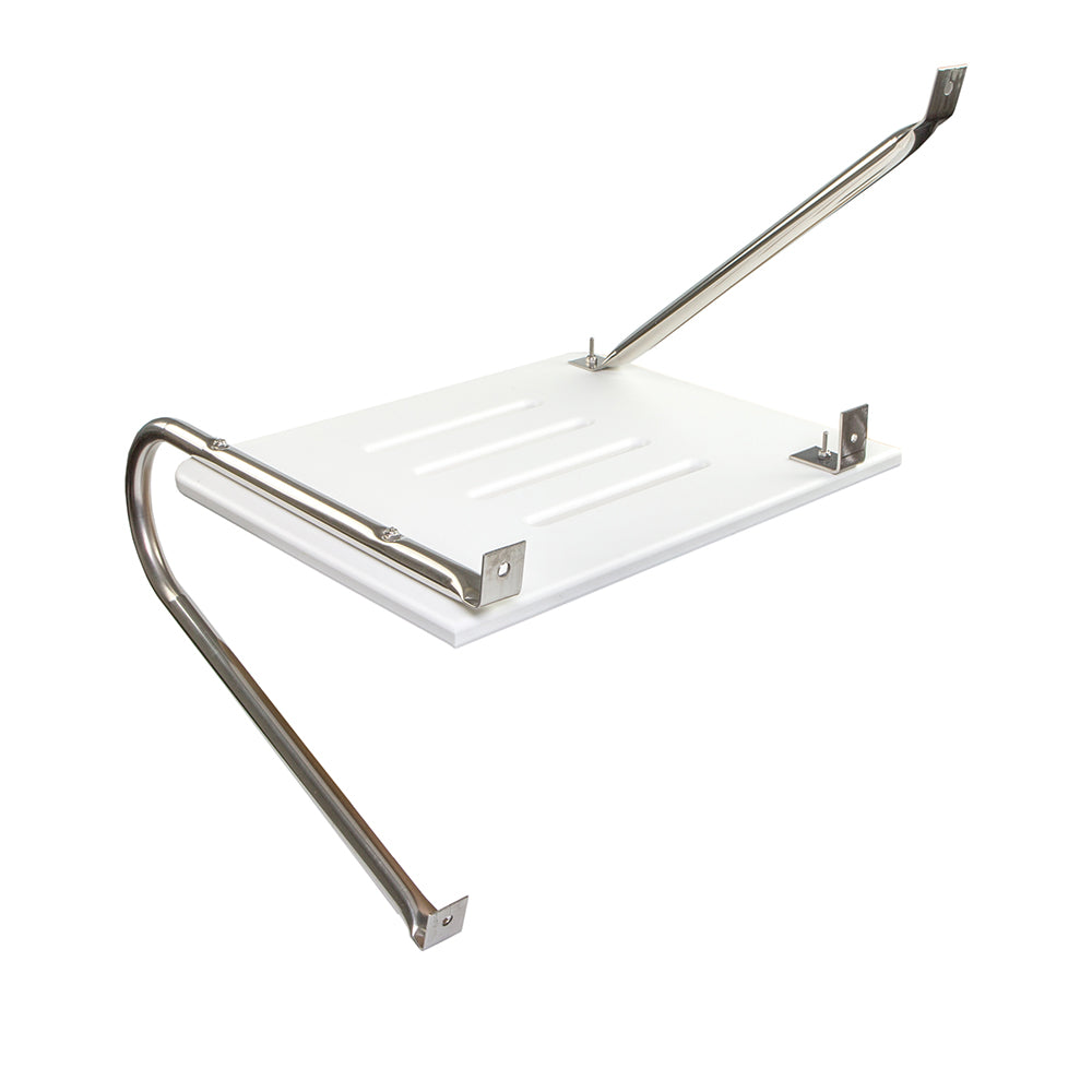 Whitecap White Poly Swim Platform f/Outboad Motors