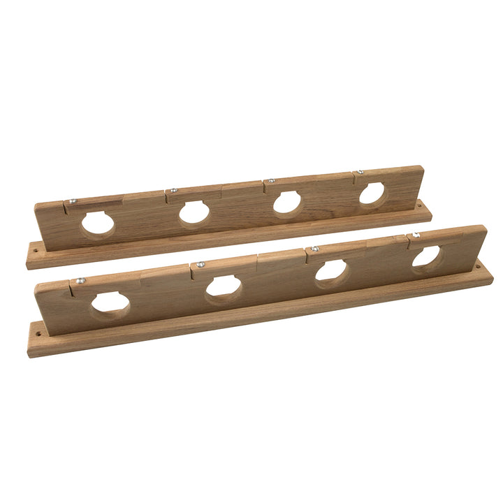 Whitecap Teak Lock-In Four-Rod Storage Rack