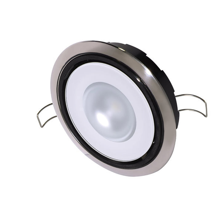 Lumitec Mirage Positionable Down Light - Spectrum RGBW Dimming - Polished Bezel