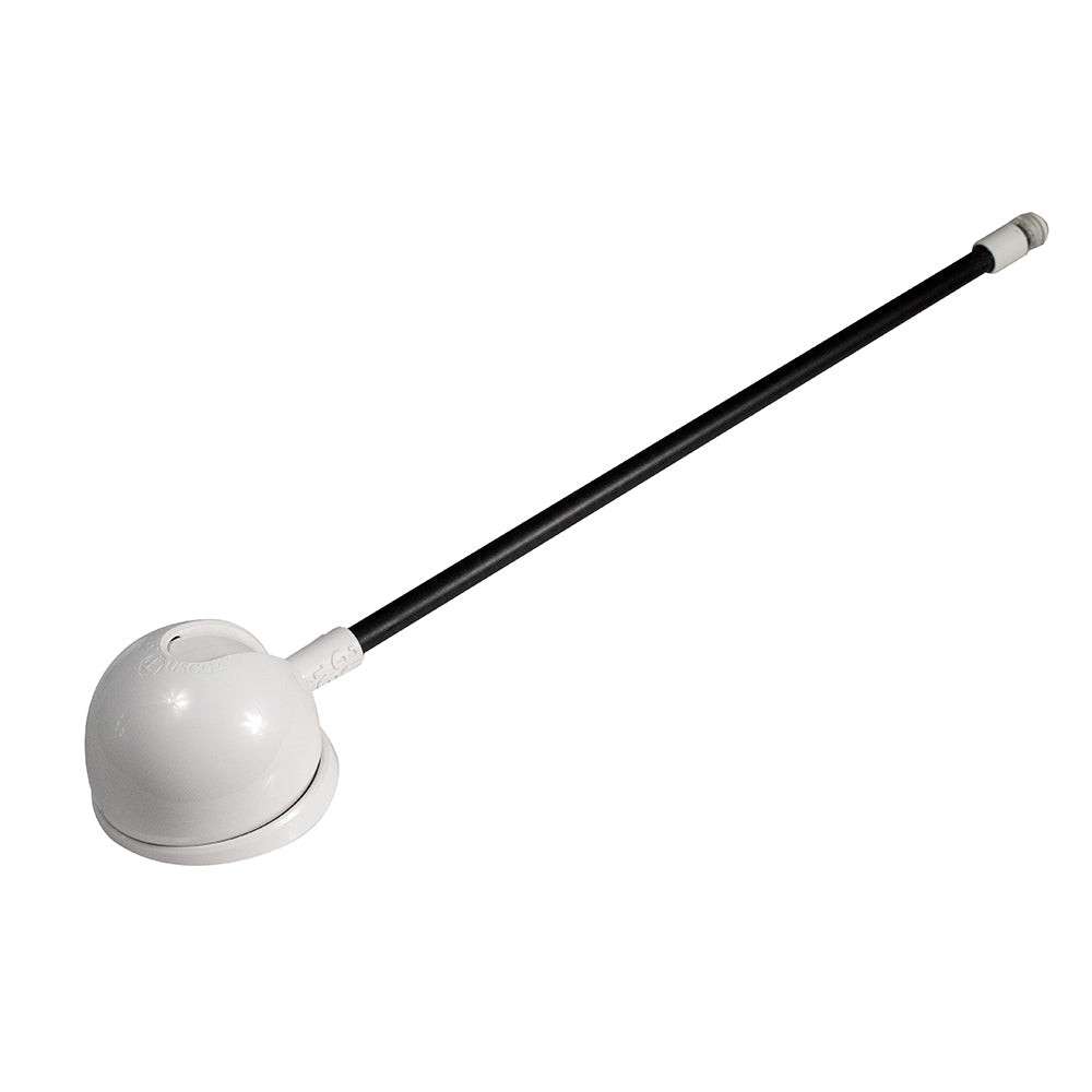 Lumitec Contour Anchor Light - 39" - Black Shaft White Base