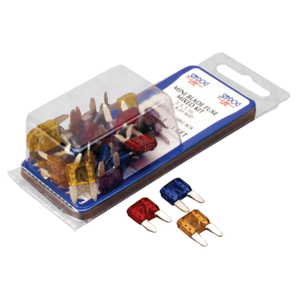 Sea-Dog ATM Mini Blade Style Mixed Fuse Kit