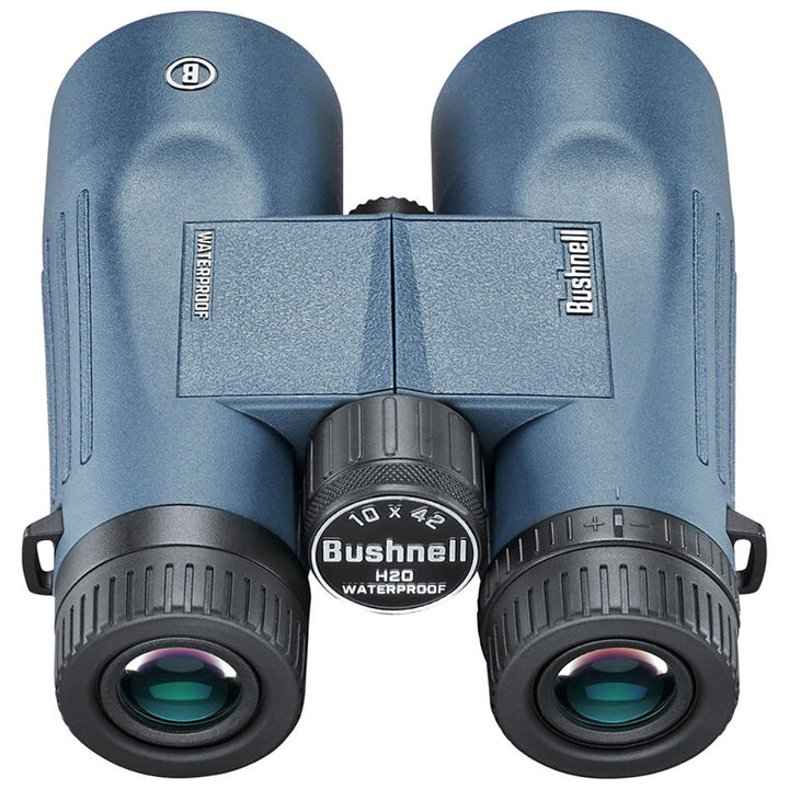 Bushnell 10x42mm H2O Binocular - Dark Blue Roof WP/FP Twist Up Eyecups