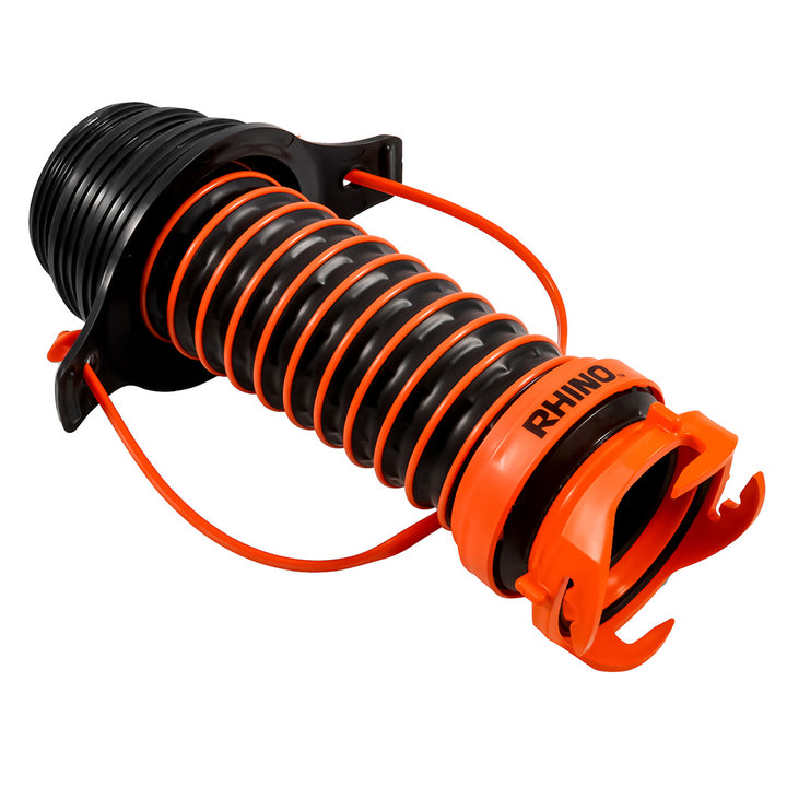 Camco Rhino Sewer Hose Seal Flexible 3 In 1 w/Rhino Extreme  Handle